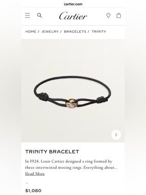 Cartier Trinity Bracelet